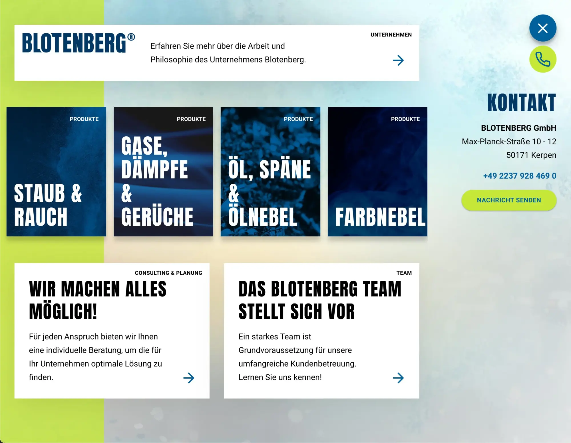 TYPO3 Referenz | Blotenberg 02