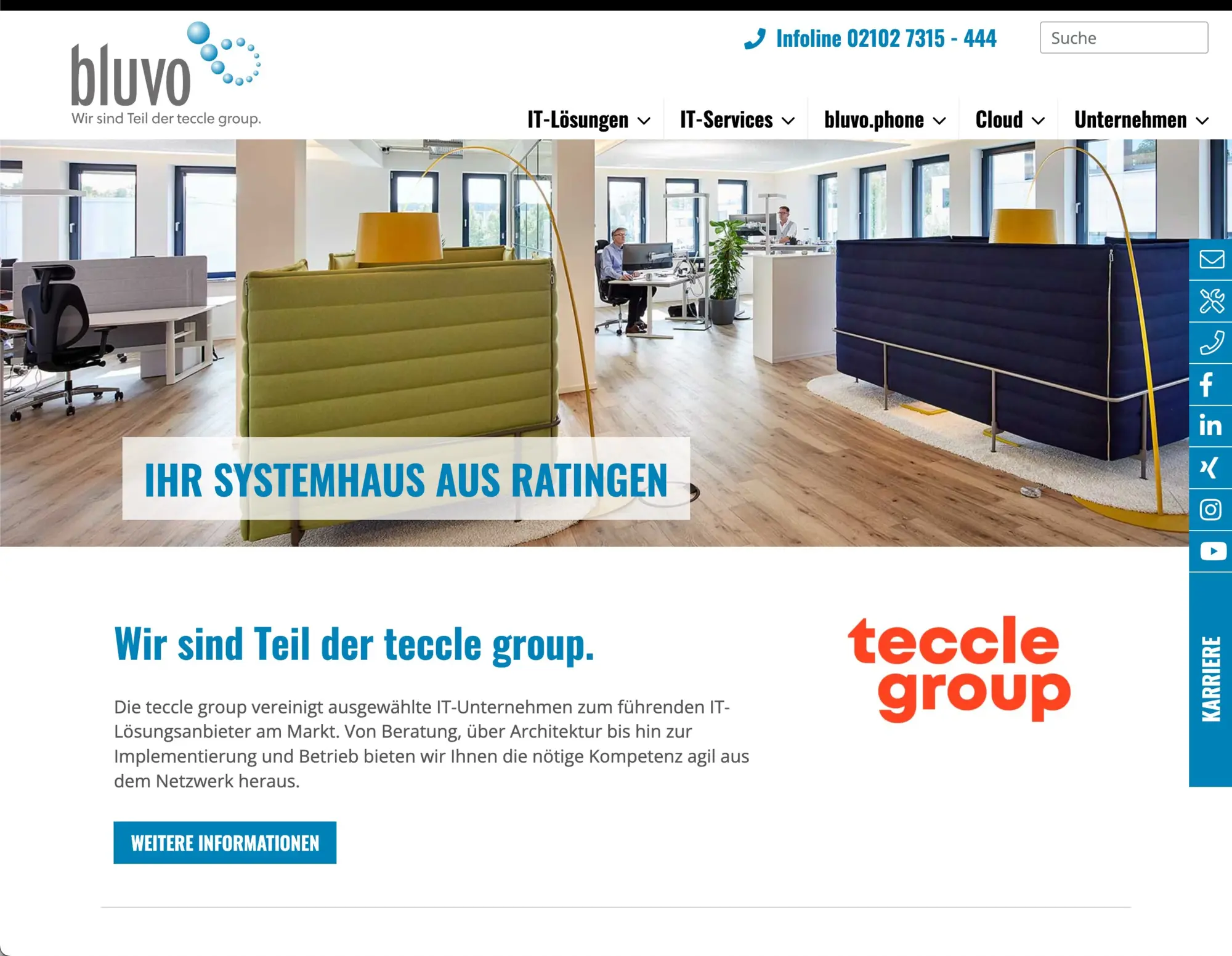 TYPO3 Referenz | bluvo 01