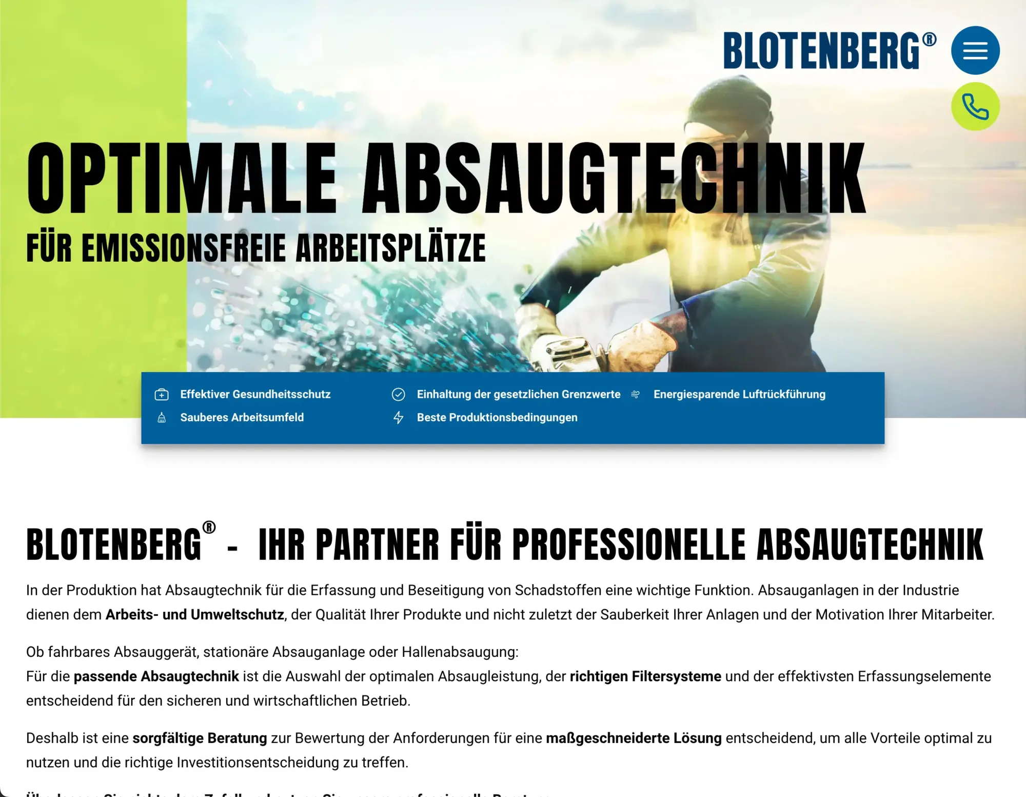 TYPO3 Referenz | Blotenberg 01
